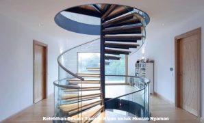Kelebihan Desain Tangga Kipas untuk Hunian Nyaman