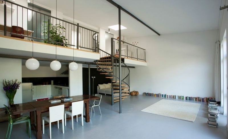 Desain Tangga Mezzanine yang Cocok untuk Hunian Minimalis