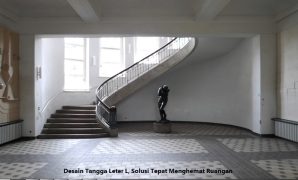 Desain Tangga Leter L