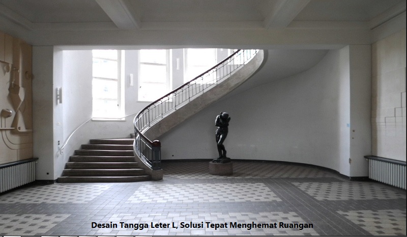 Desain Tangga Leter L