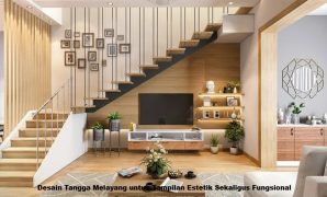 Desain Tangga Melayang untuk Tampilan Estetik Sekaligus Fungsional