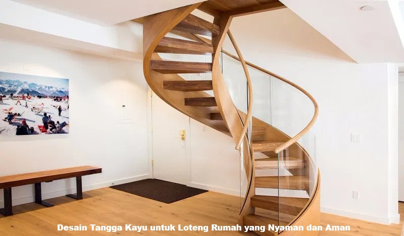 Desain Tangga Kayu untuk Loteng Rumah yang Nyaman dan Aman