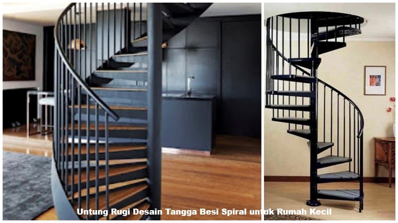 Untung Rugi Desain Tangga Besi Spiral untuk Rumah Kecil